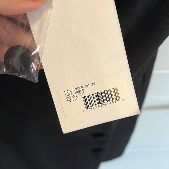 Likely Black Tula Dress - size 4, NWT (off the shoulder) - Picture 8 of 8